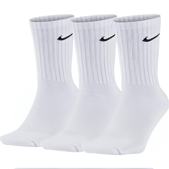 Nike Dri-Fit Beyaz Çorap 3 Adet