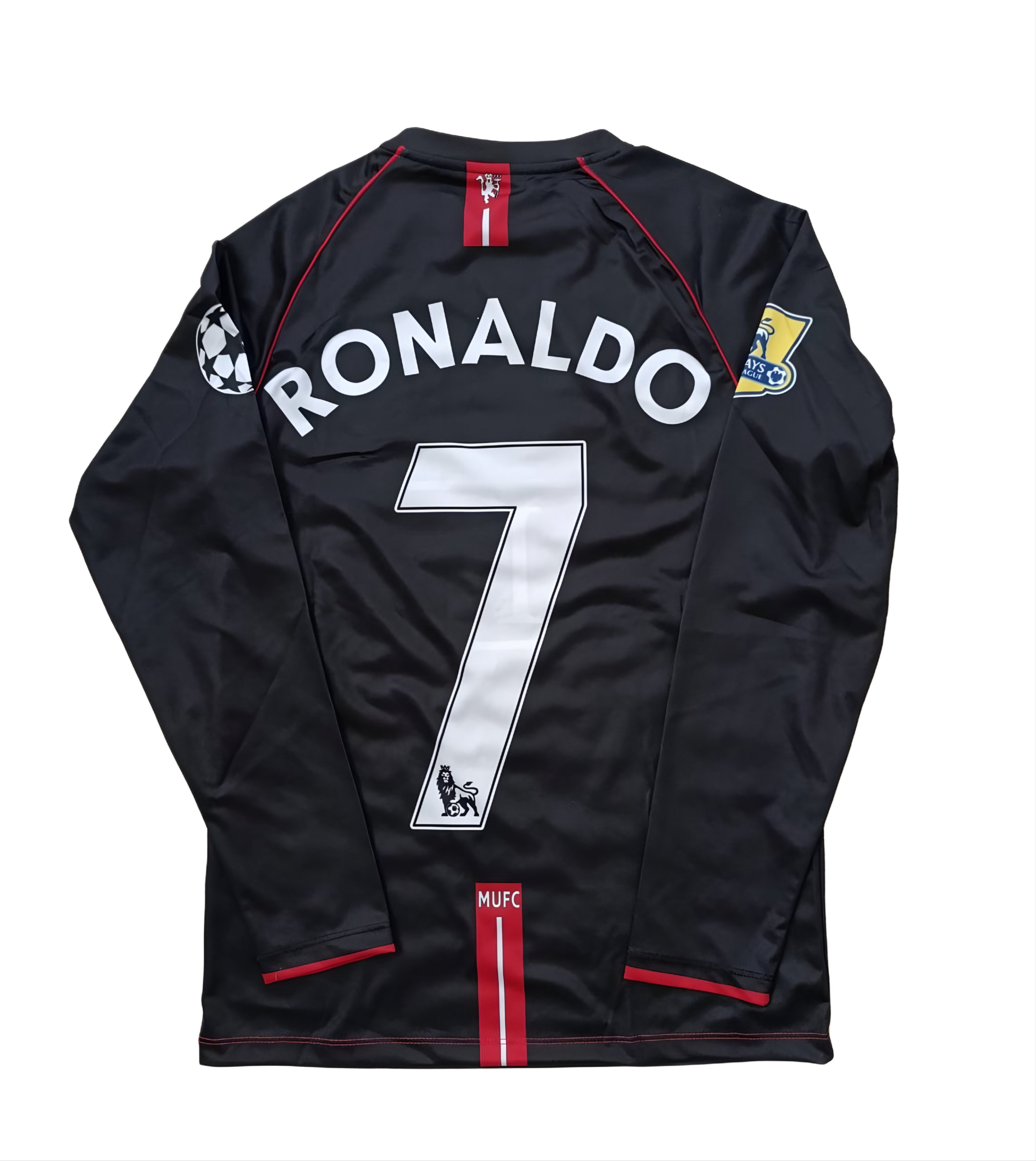 Cristiano Ronaldo Manchester United 2007-2008 Uzun Kollu Deplasman Forması