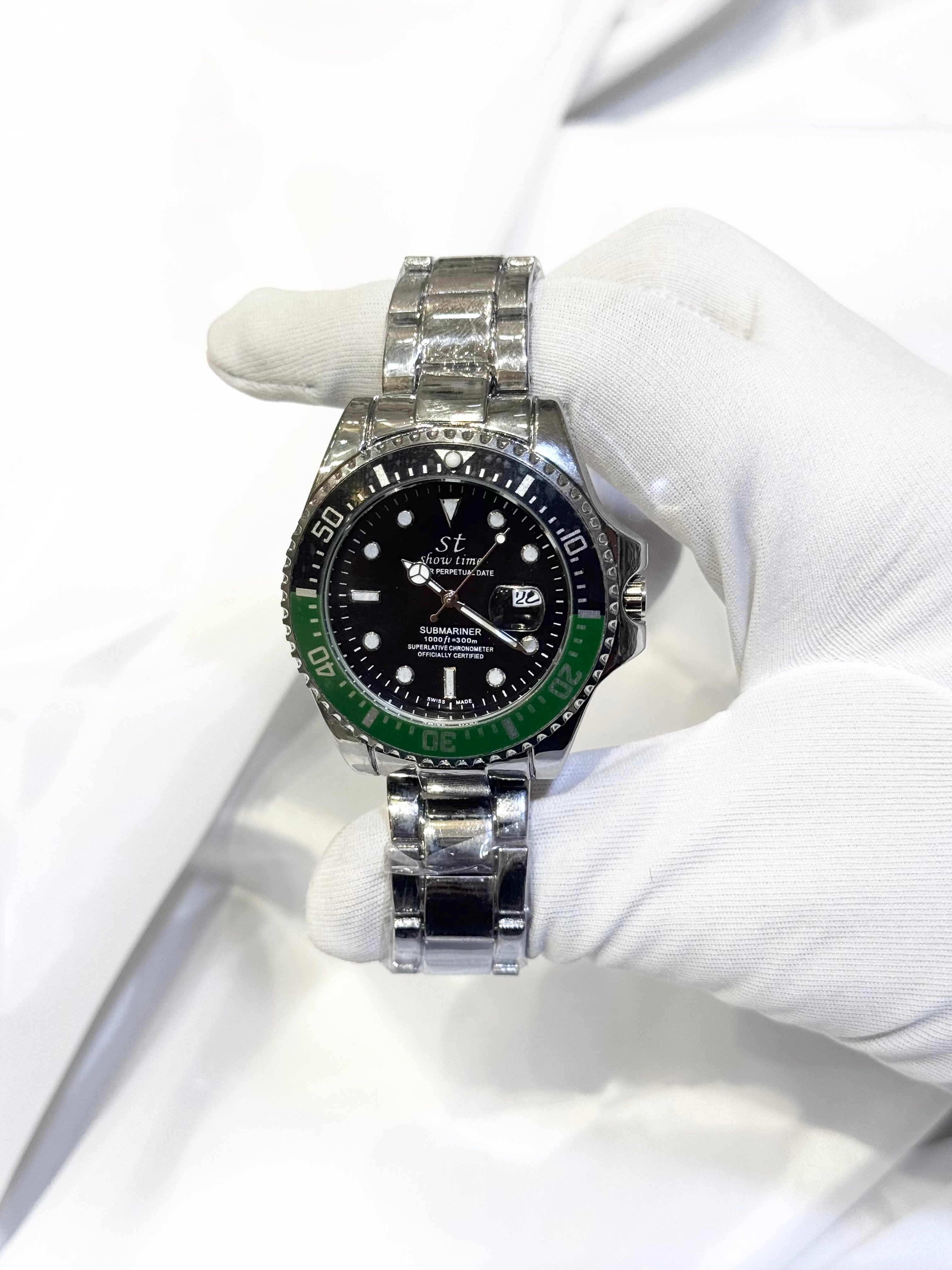 Submariner Yeşil-Siyah