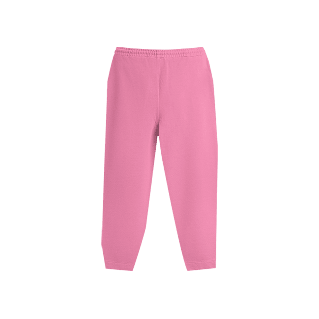Rhinestone "Fleakkity" Crop Hoodie Takım | Sugar Pink