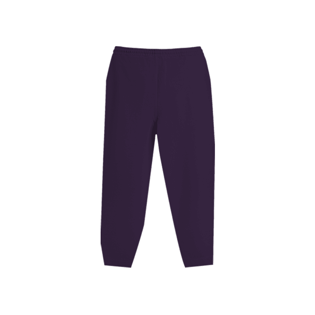 Rhinestone "Revenge" Eşofman Altı | Dark Purple