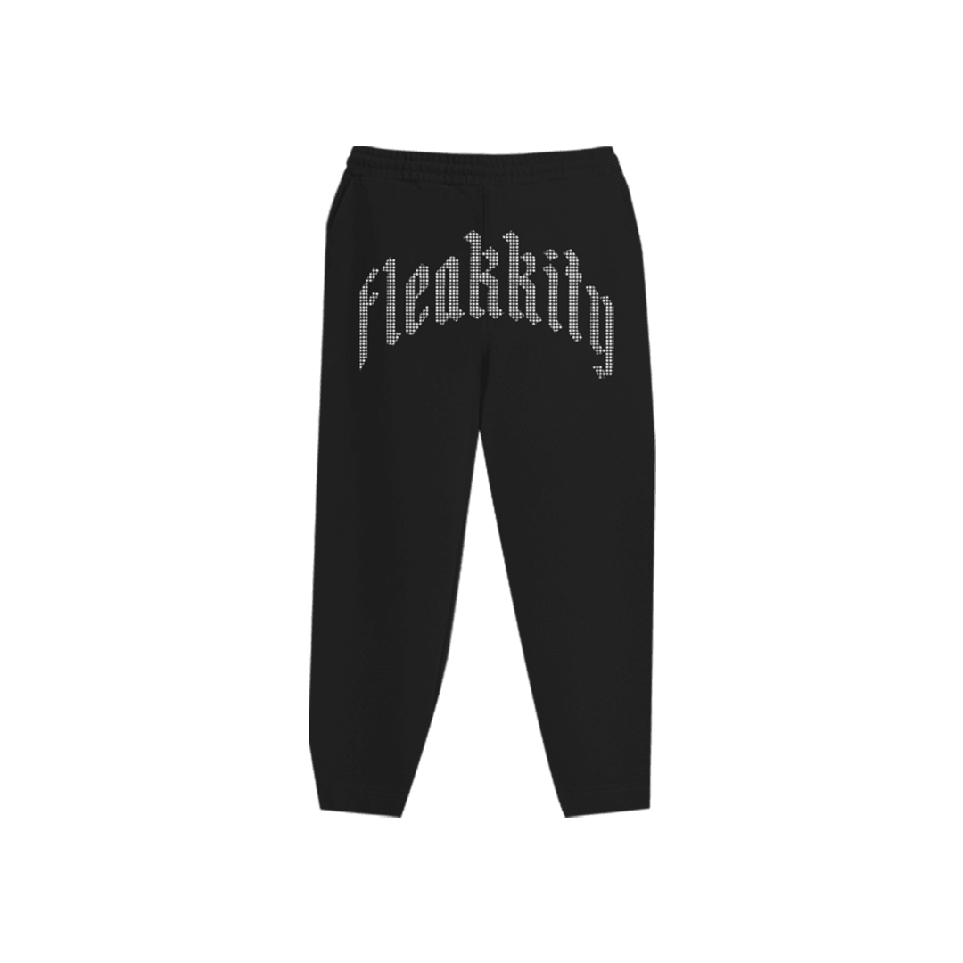 Rhinestone "Fleakkity" Eşofman Altı | Black