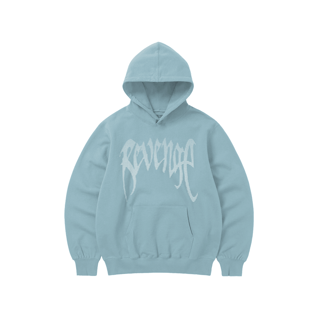 Rhinestone "Revenge" Hoodie | Sugar Blue