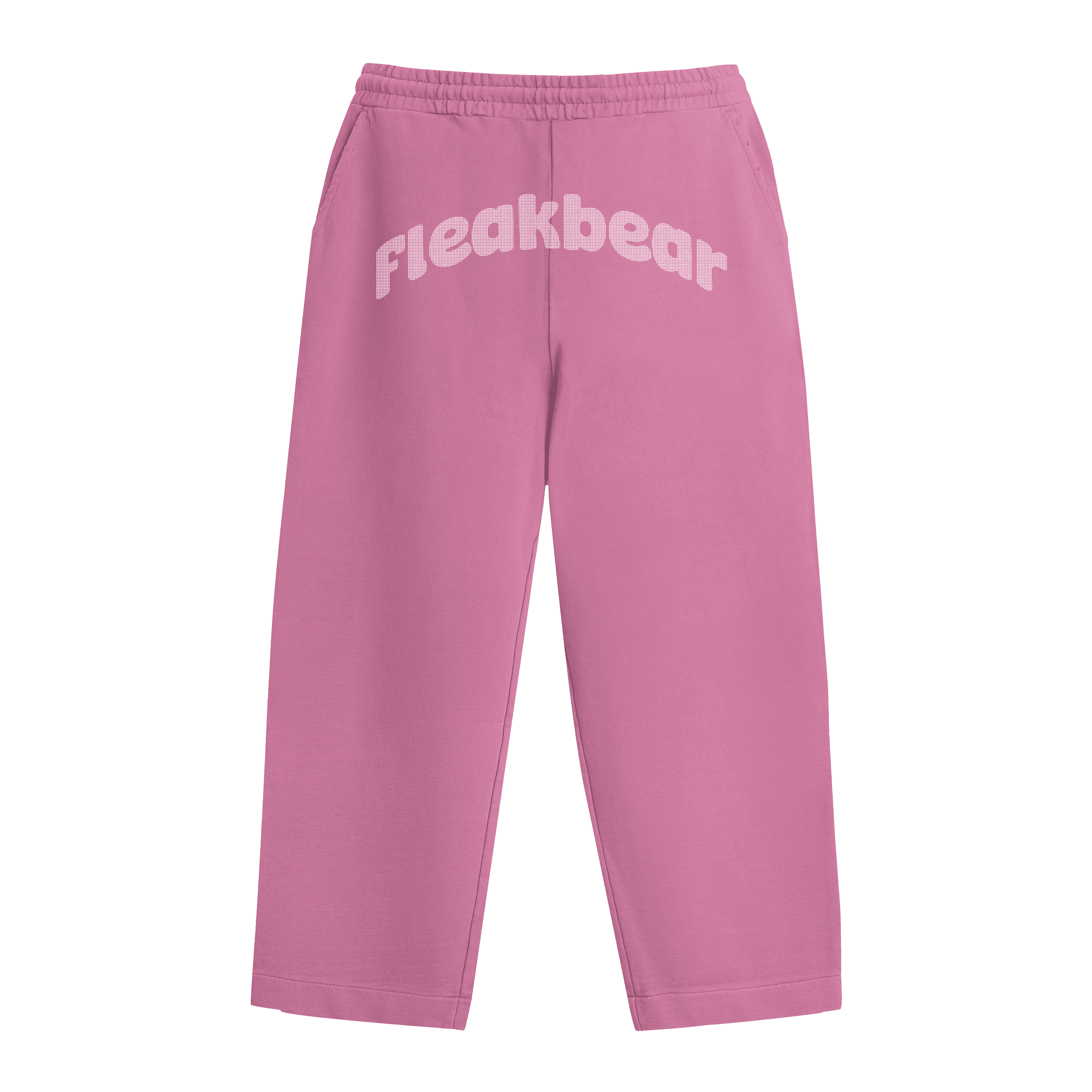 Rhinestone "Fleakbear" Eşofman Altı | Sugar Pink