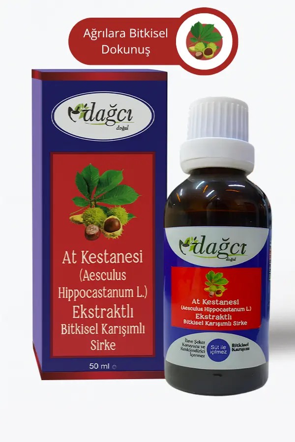 At Kestanesi Sirkesi – Hemoroid (Basur) Kaynaklı Oturma Konforuna Bitkisel Destek (50 ml)