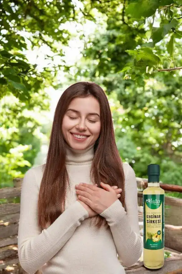 Enginar Sirkesi 500 ml – Doğal Fermantasyon, Karaciğer ve Detox Desteği