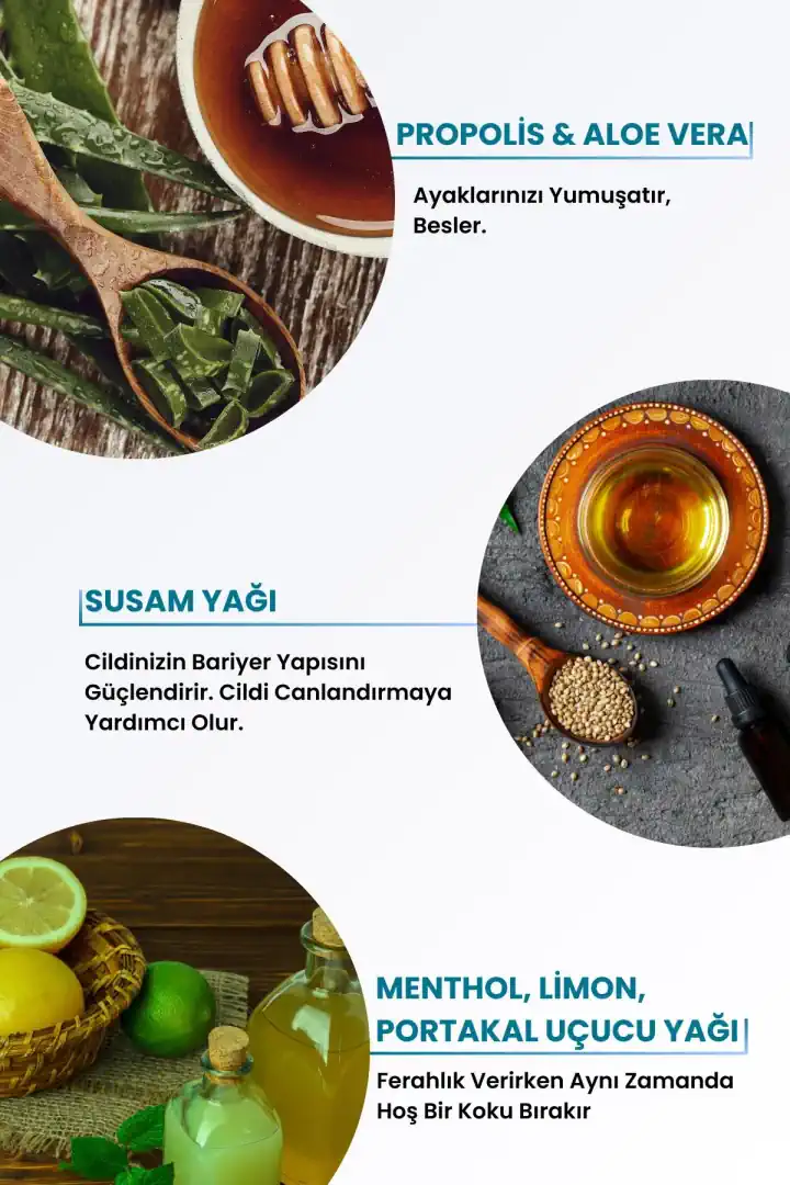 Valerian Ayak Bakım Jeli 25 ml – Ayak Kokusu, Mantar ve Tırnak Mantarına Karşı Bitkisel Bakım Desteği