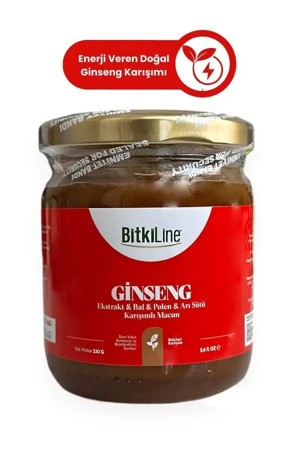 Ginseng Karışımlı Macun - Enerji ve Bağışıklık Desteği (230 g)