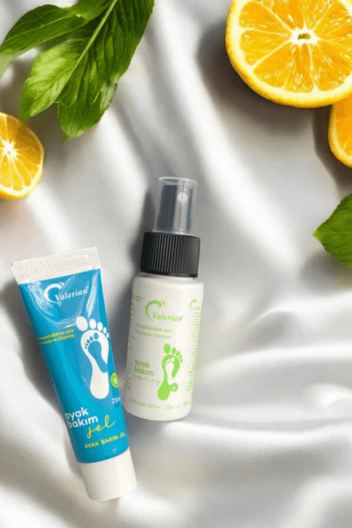 Valerian Ayak Koku ve Mantar Spreyi – Propolis & Aloe Vera İçerikli Bitkisel Ferahlık