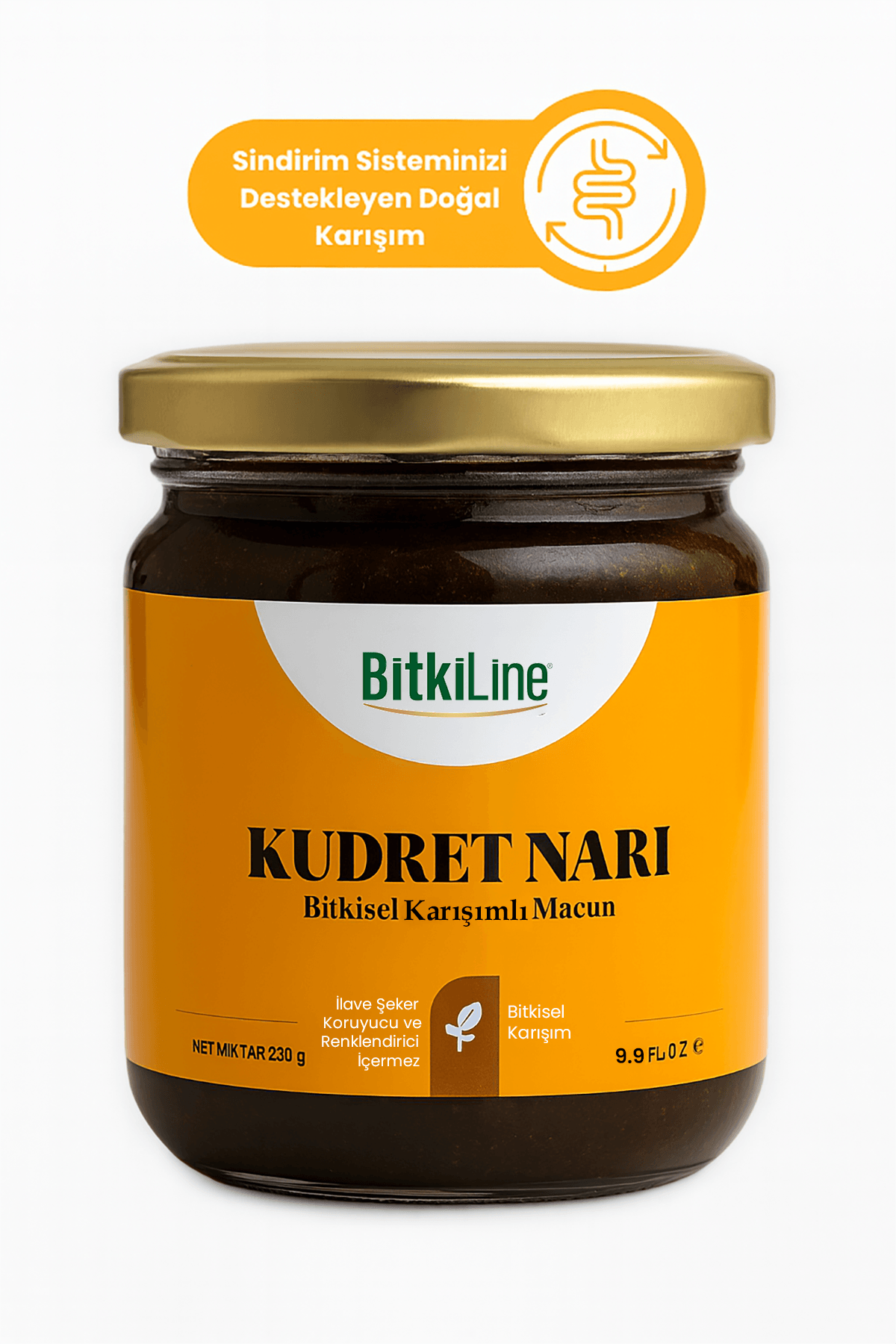 Kudret Narı Macun 230 g – Mide Rahatlatıcı ve Sindirim Konforuna Bitkisel Destek
