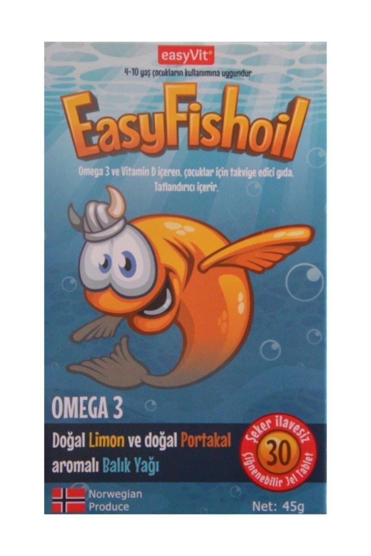 Easyfishoil Omega 3 Çiğnenebilir 30 Adet Jel