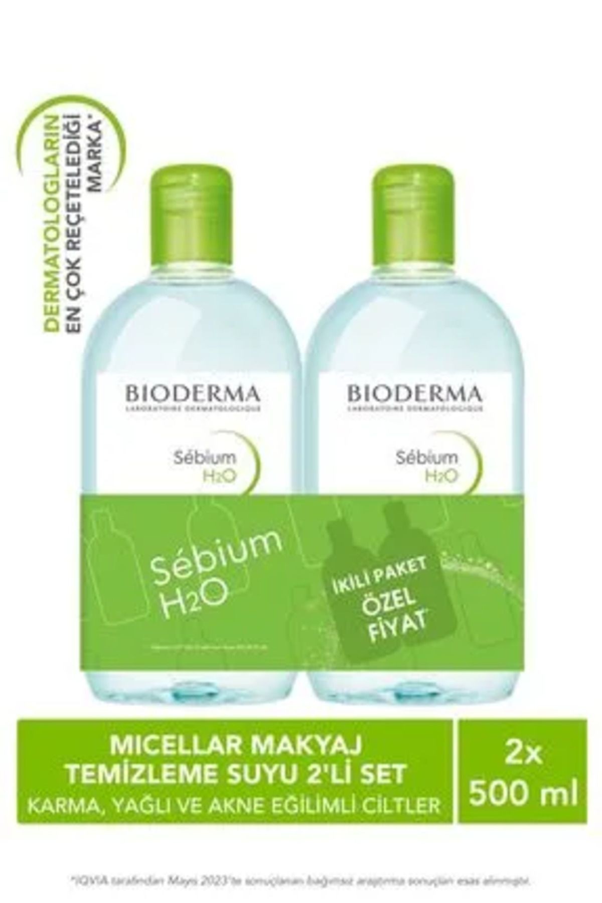 Sebium H2o 500 ml 2 Adet