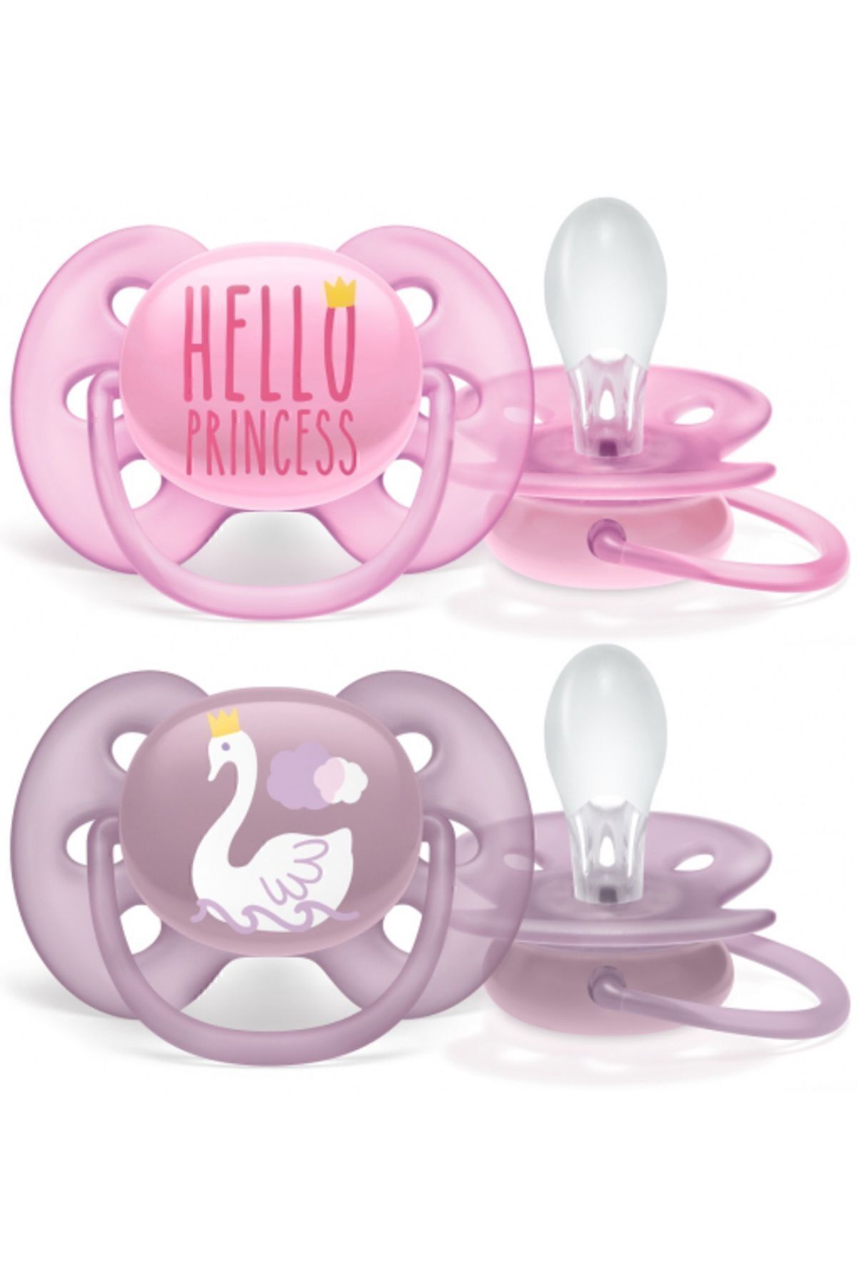 Ultra Soft Desenli Emzik 6-18 Kız Scf223/02