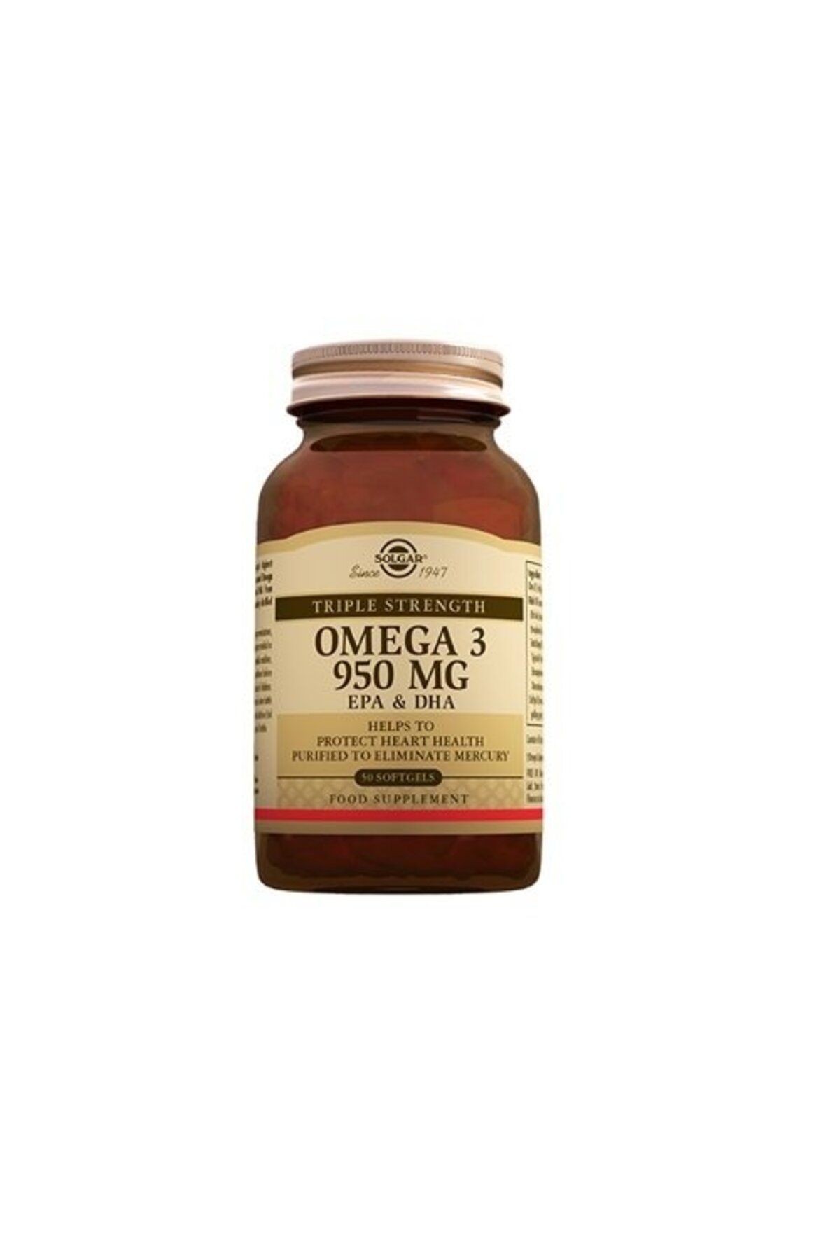Solgar Omega 3 950 Mg 50 Kapsül
