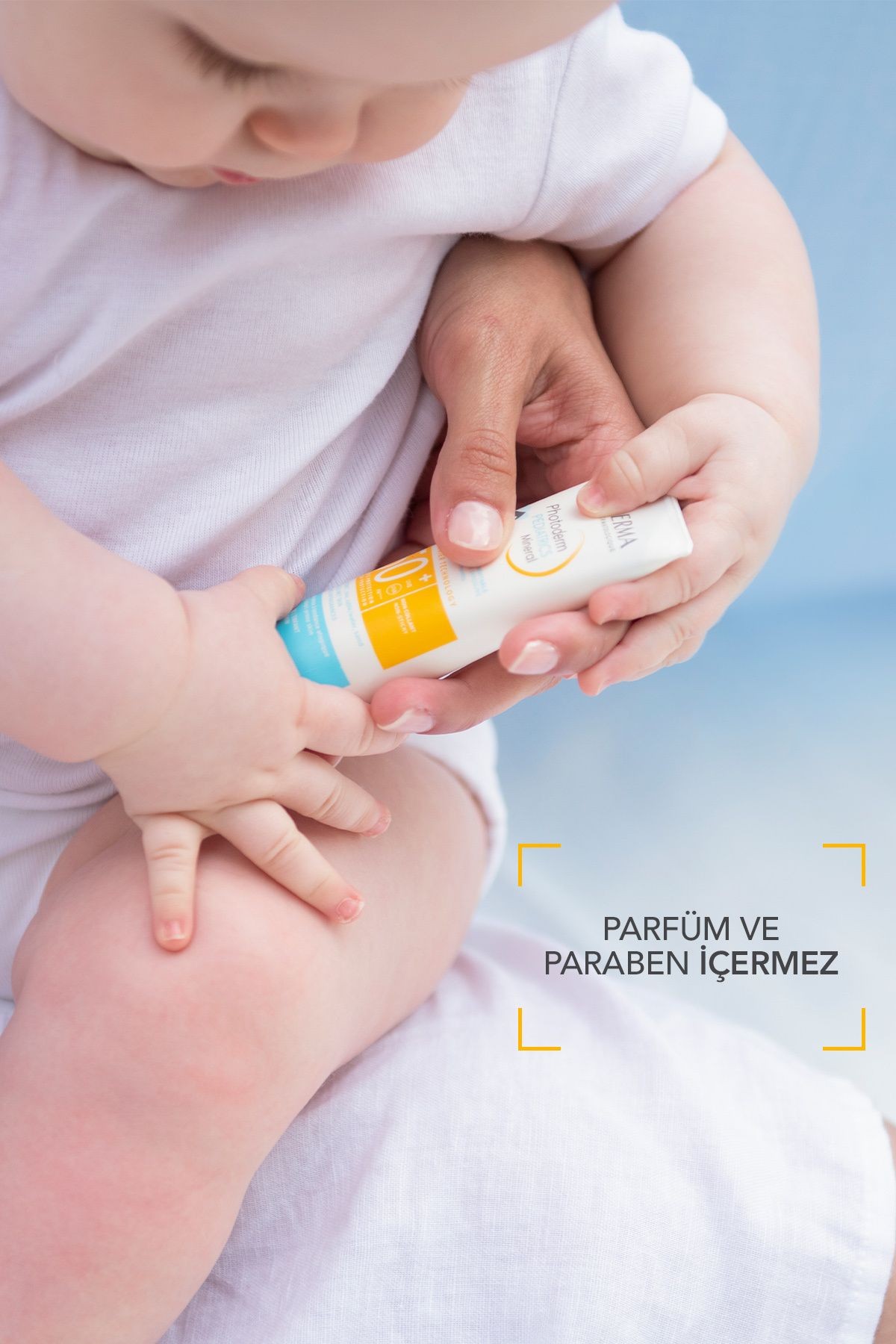 Bioderma Photoderm Pediatrics Mineral SPF50+ Yenidoğan Bebek, Çocuk Çok Yüksek Korumalı Güneş Kremi 50 gr
