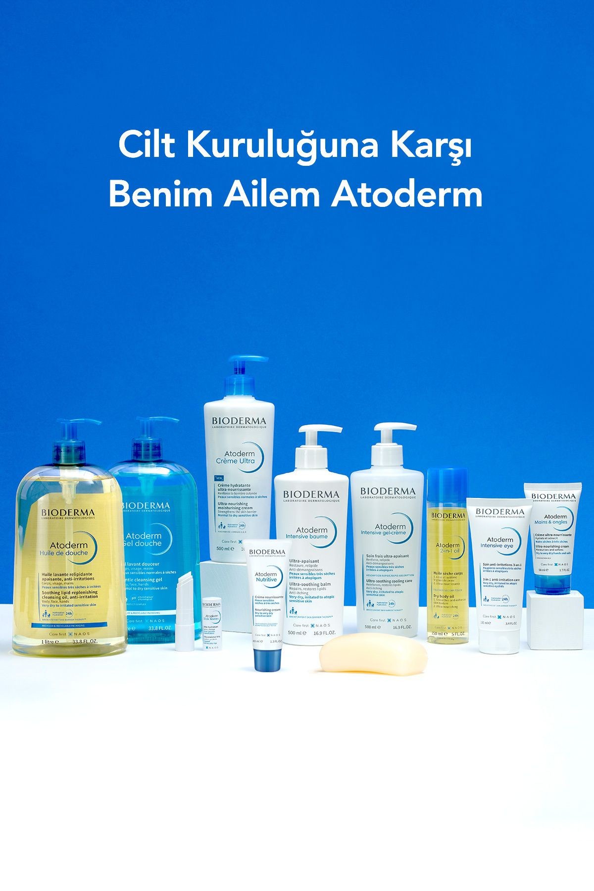 Bioderma Atoderm Intensive Balm Atopi Eğilimli Ciltler için Nemlendirici ve Onarıcı Krem 45 ml