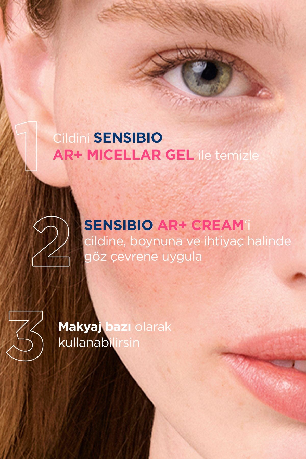Bioderma Sensibio AR+ Rozasea Eğilimli Hassas Ciltler için Kızarıklık Karşıtı Nemlendirici Bakım Kremi 40 ml
