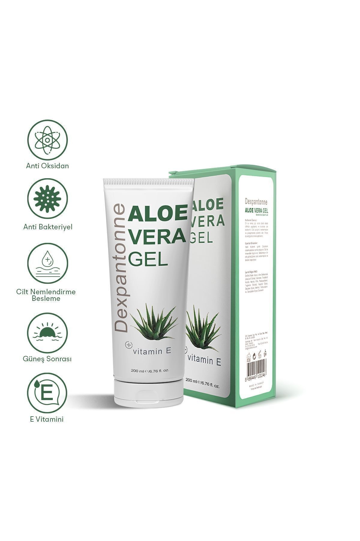 Dexpantonne Aloevera Jel 200 ml