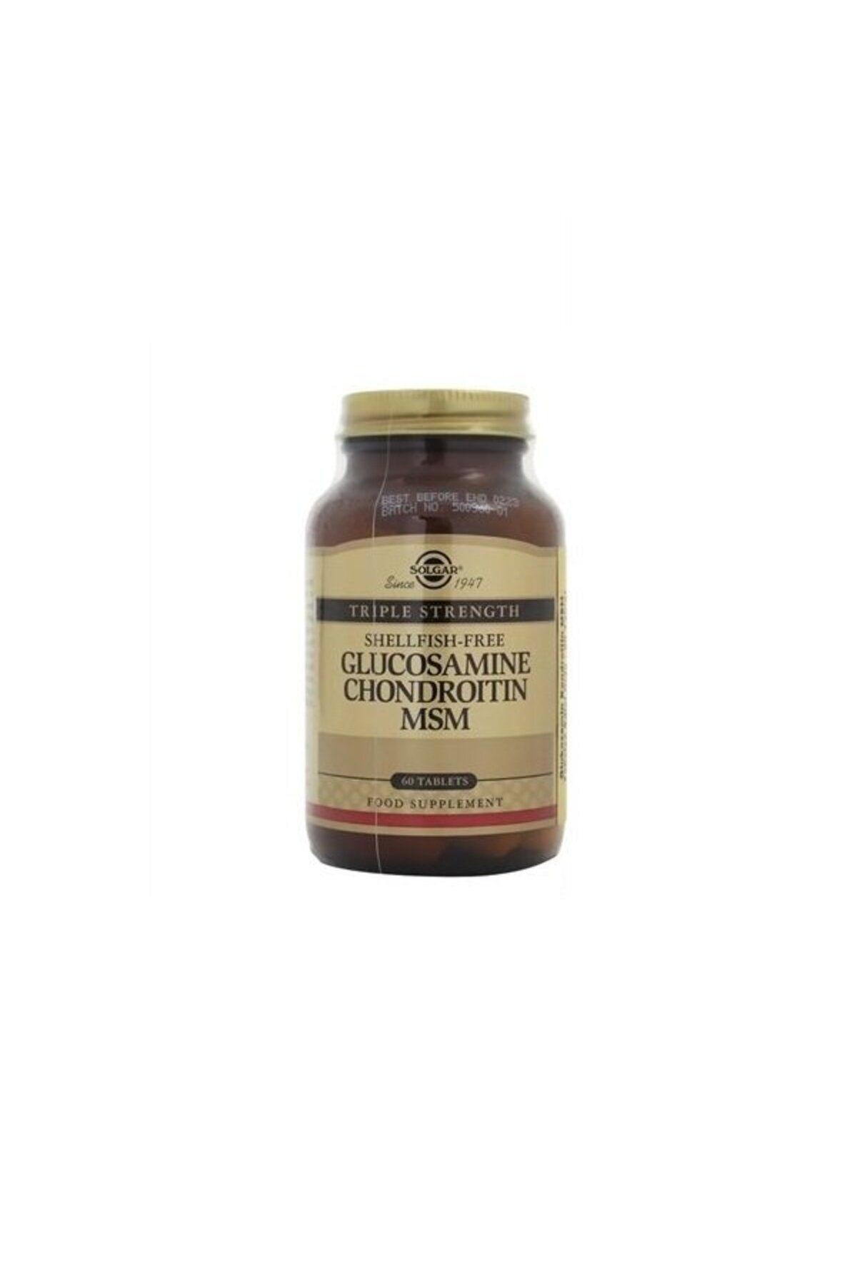 Solgar Glucosamin Chondroitin Msm 60 Tablet