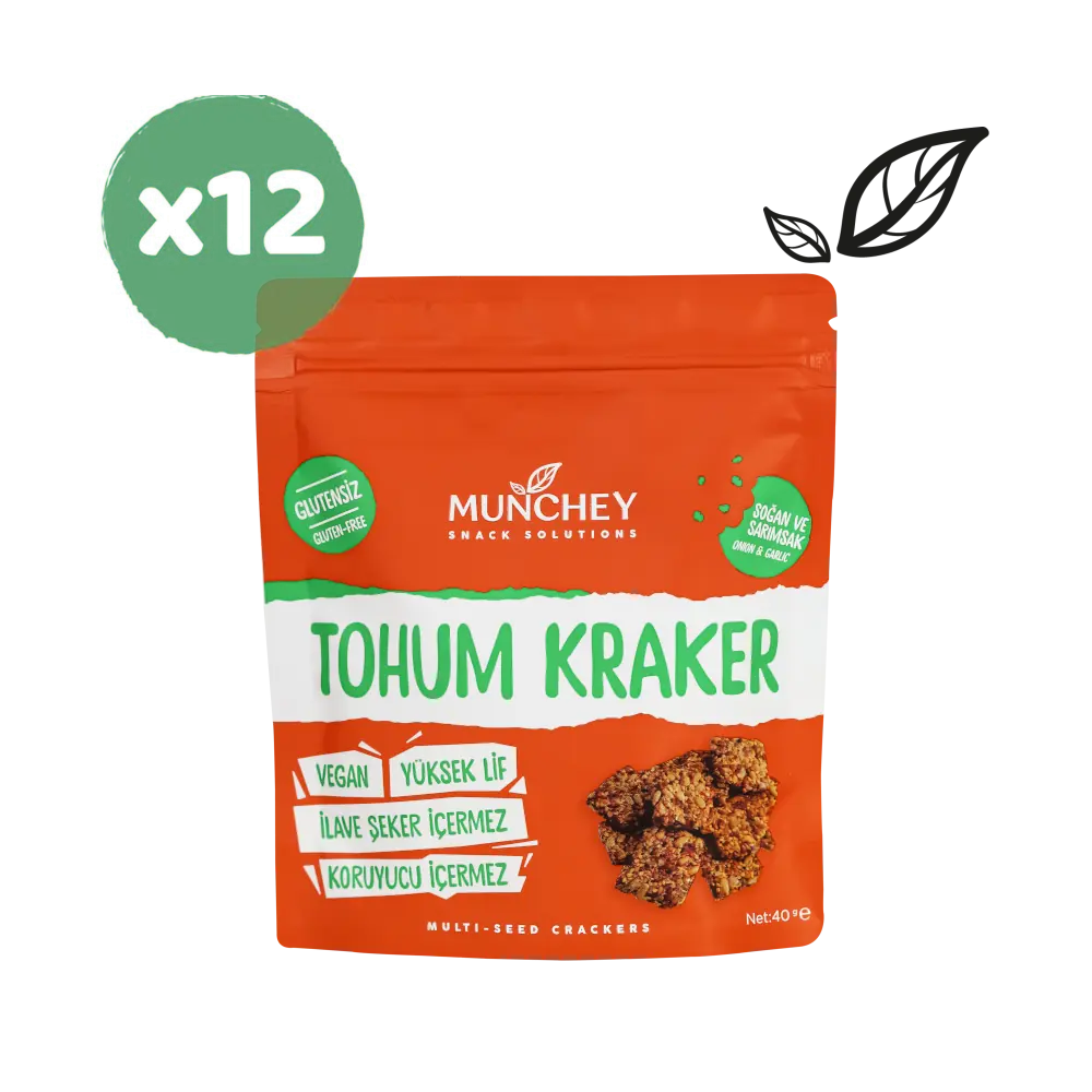 40gr 12'li SoğanSarımsaklı Tohum Kraker