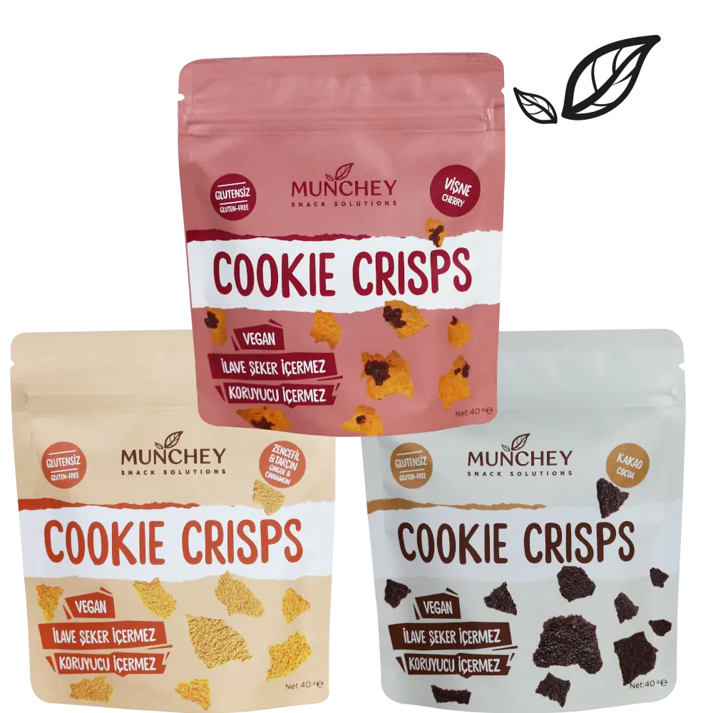 40gr 3'lü Cookie Crisps Tanışma Paketi