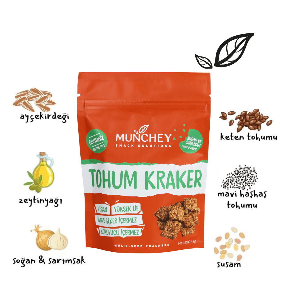 100gr 3'lü SoğanSarımsak Tohum Kraker