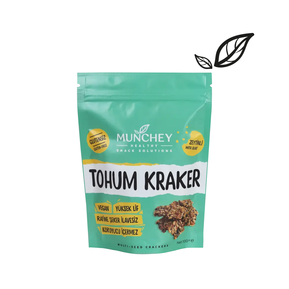 100gr Zeytinli Tohum Kraker