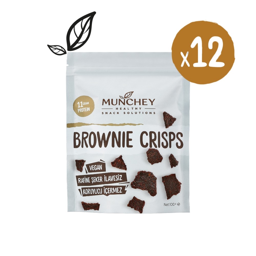 100gr 12'li Brownie Crisps