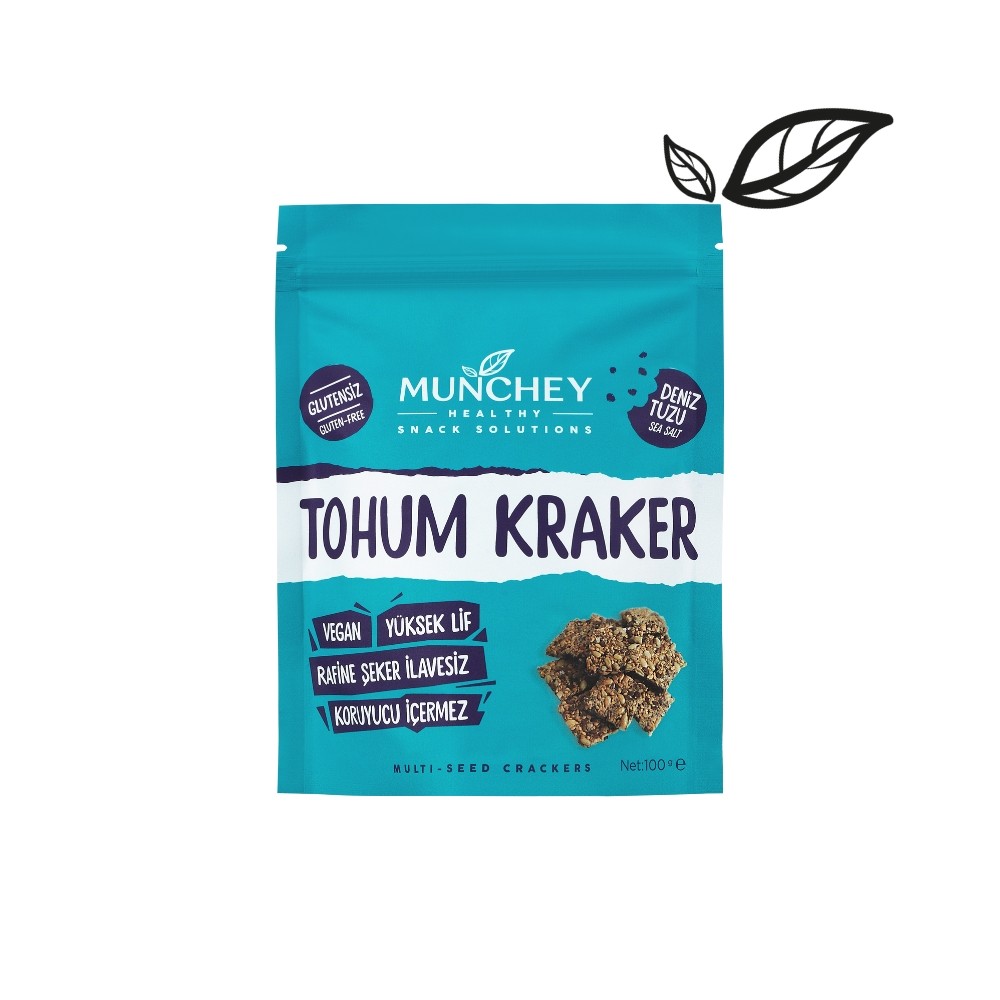 100gr Deniz Tuzlu Tohum Kraker