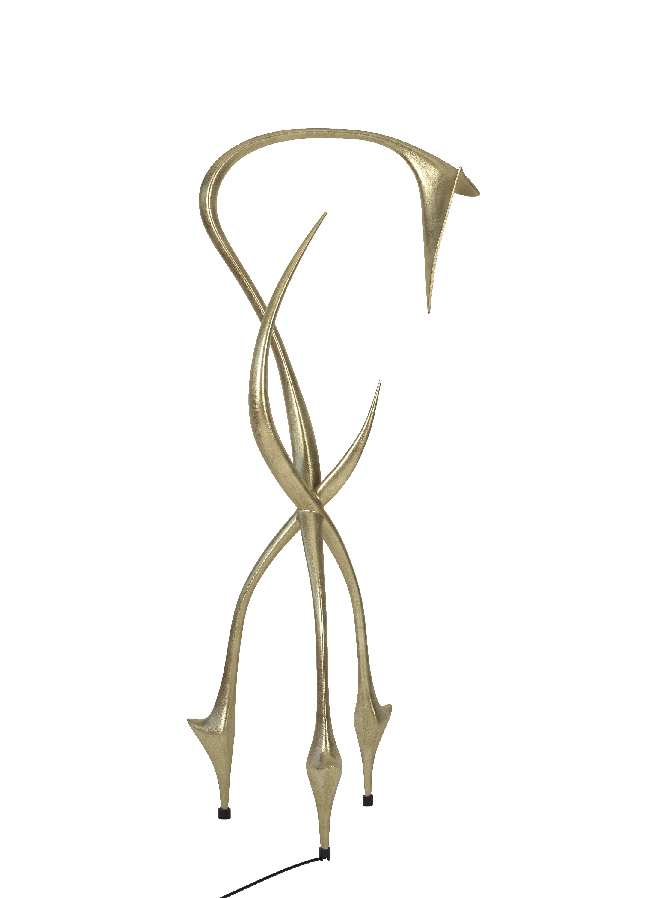 Pan / Golden Leaf / Floor Lamp