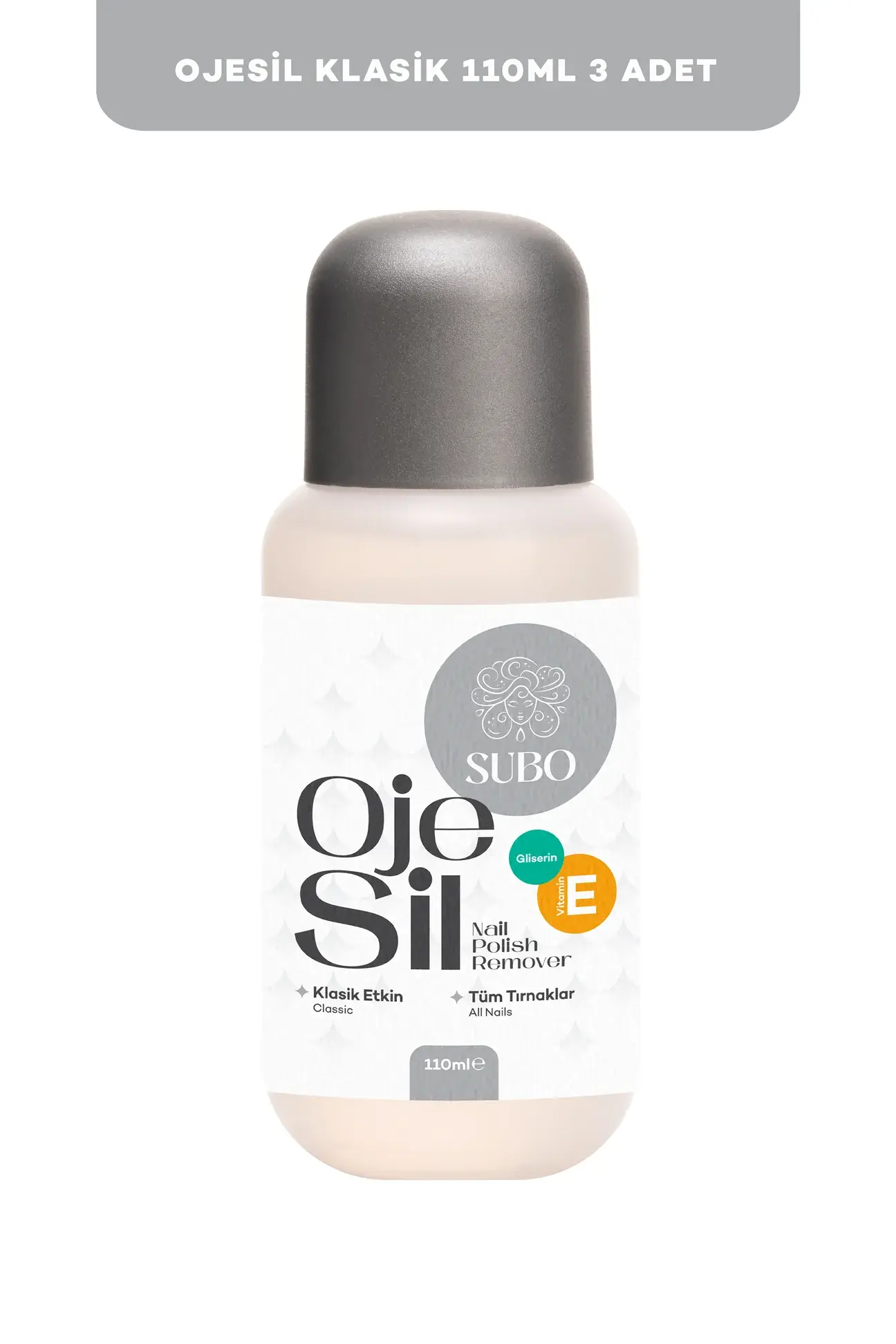 SUBO ASETON KLASİK ETKİN  3 X110  ml