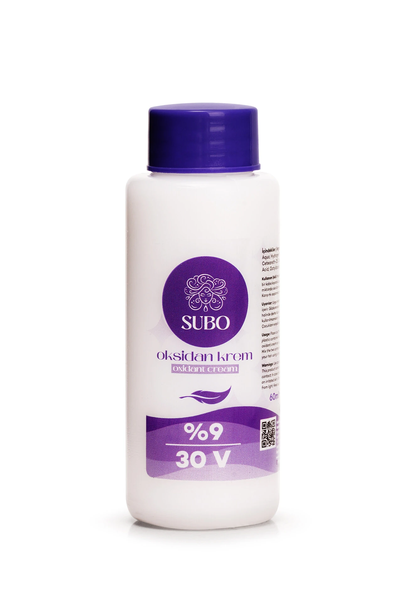 SUBO OKSİDAN KREM MİX (12 %6 20 VOLUME+12 %9 30 VOLUME ) 24X60  ml