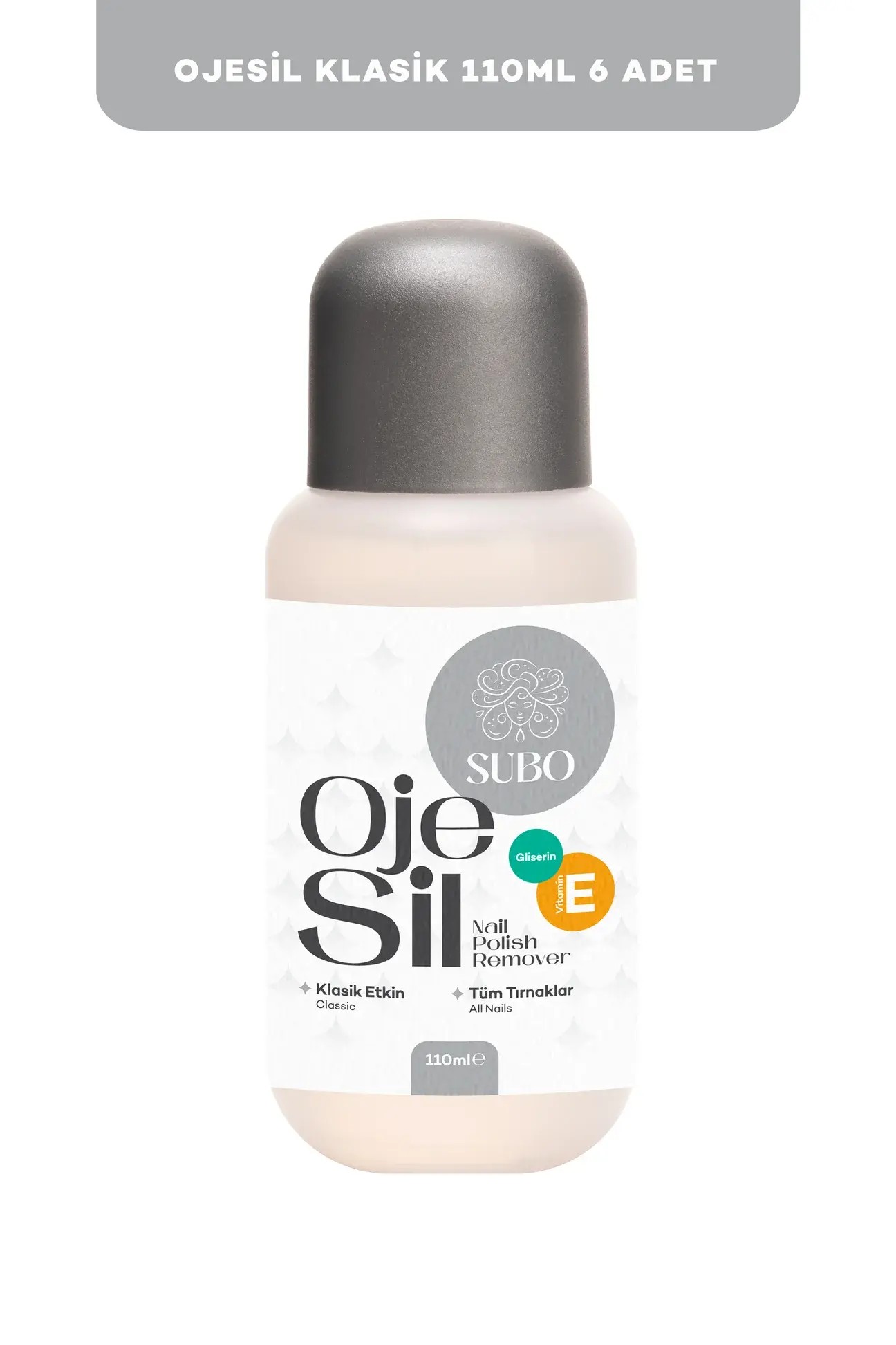 SUBO ASETON KLASİK ETKİN  6 X110  ml