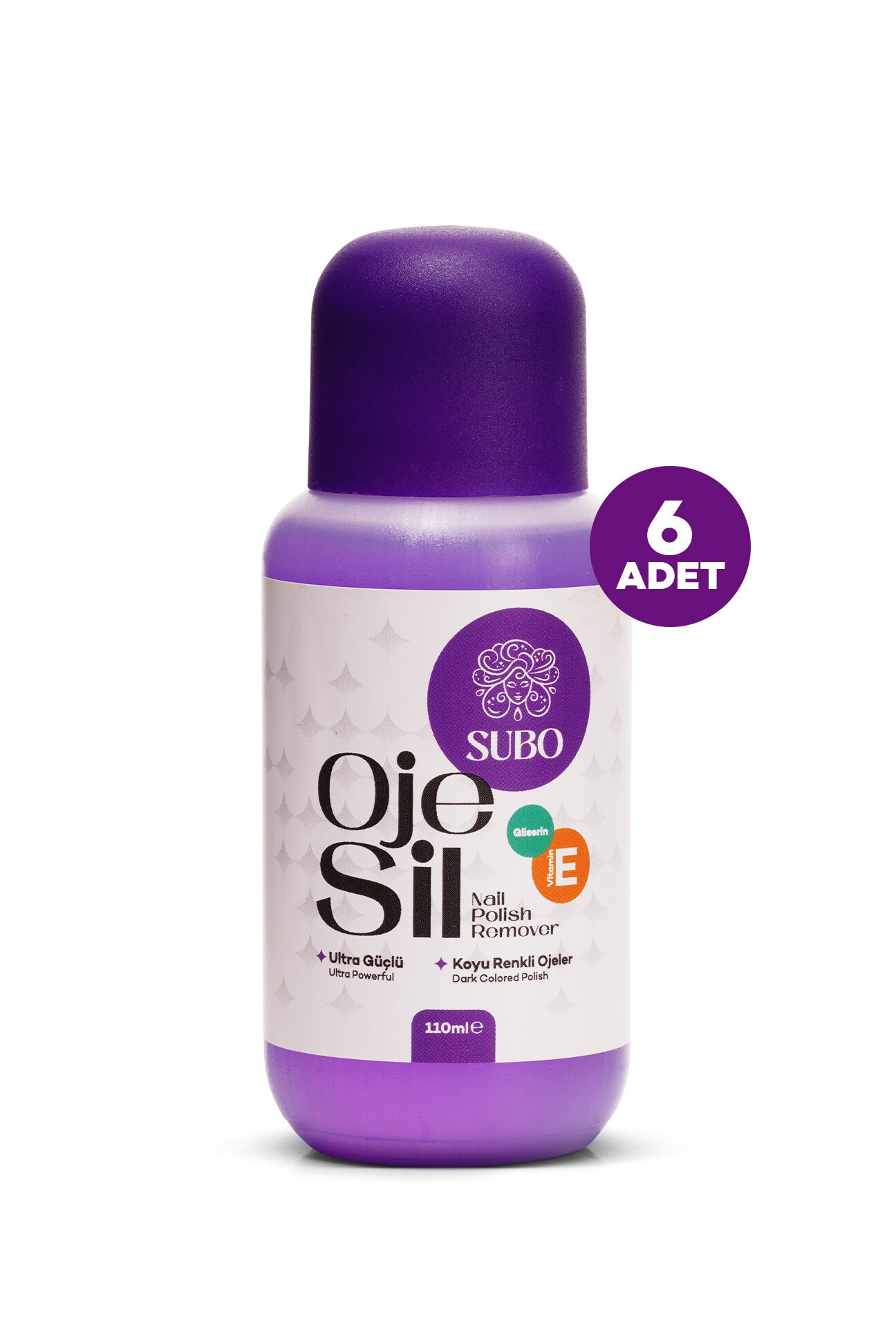 SUBO ASETON  ULTRA GÜÇLÜ 6 X 110  ml