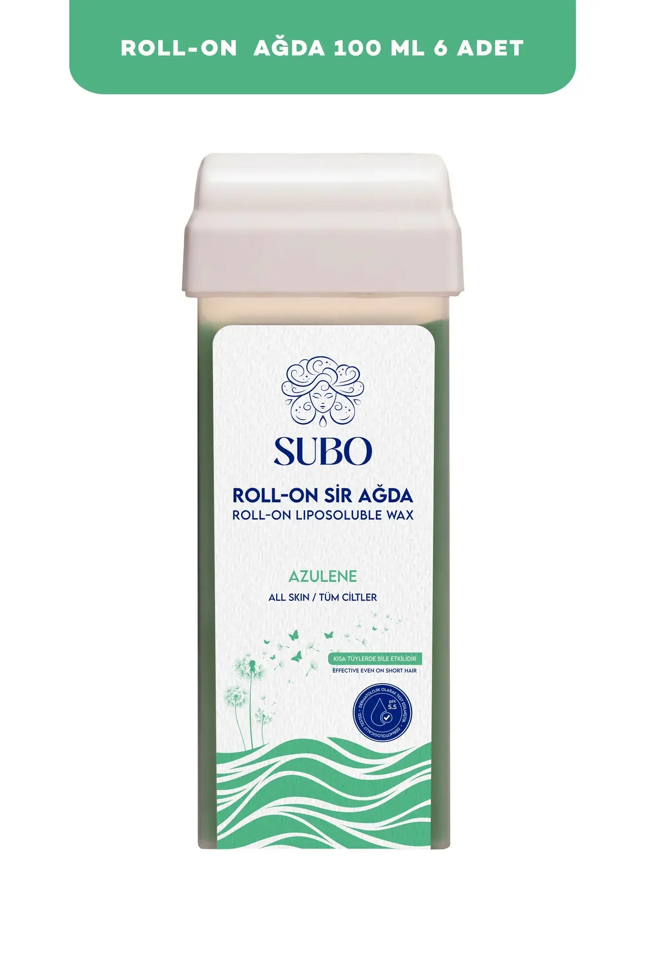 SUBO ROLL-ON SİR AĞDA AZULENE 6X100  ml