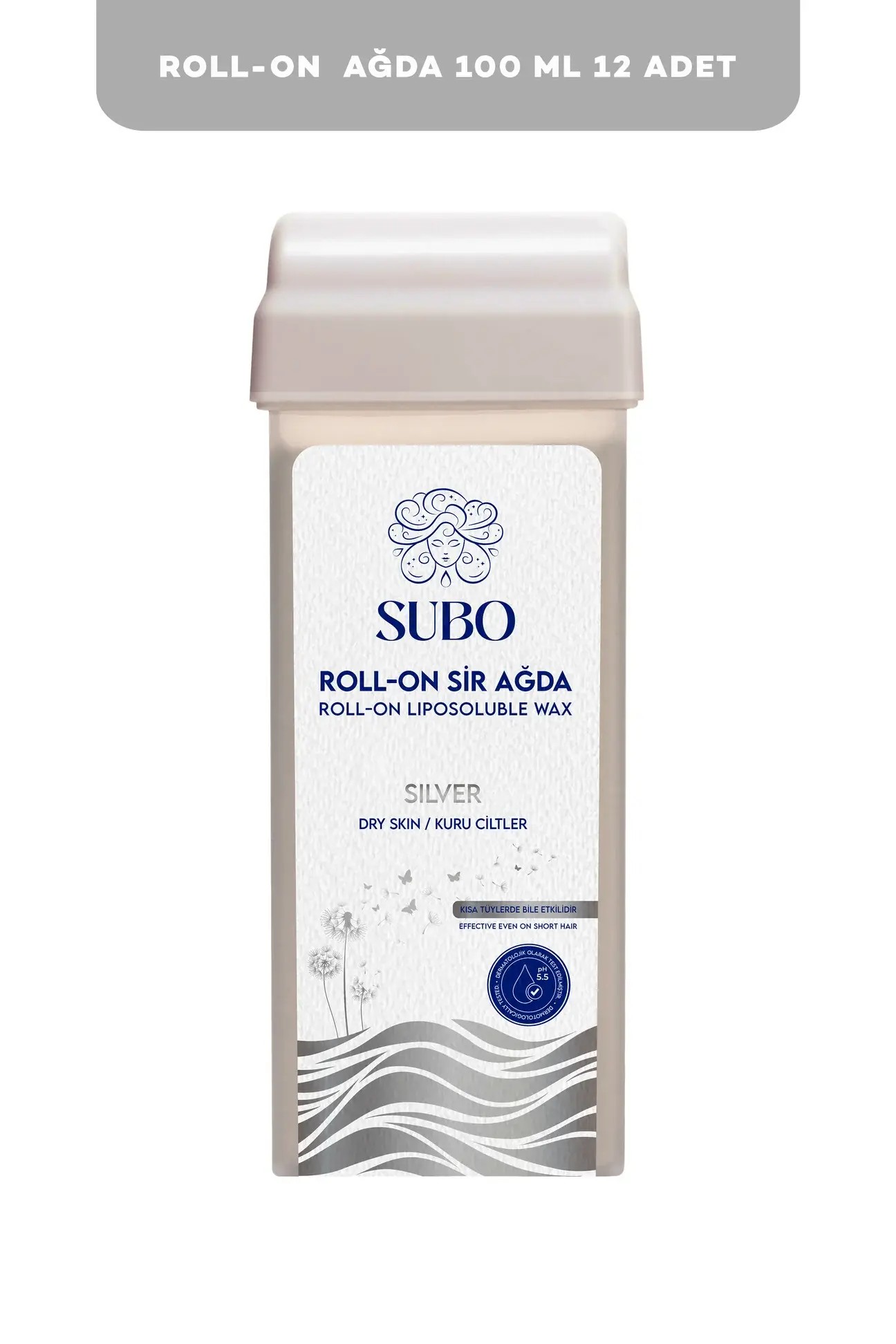 SUBO ROLL-ON SİR AĞDA SİLVER 12X100  ml