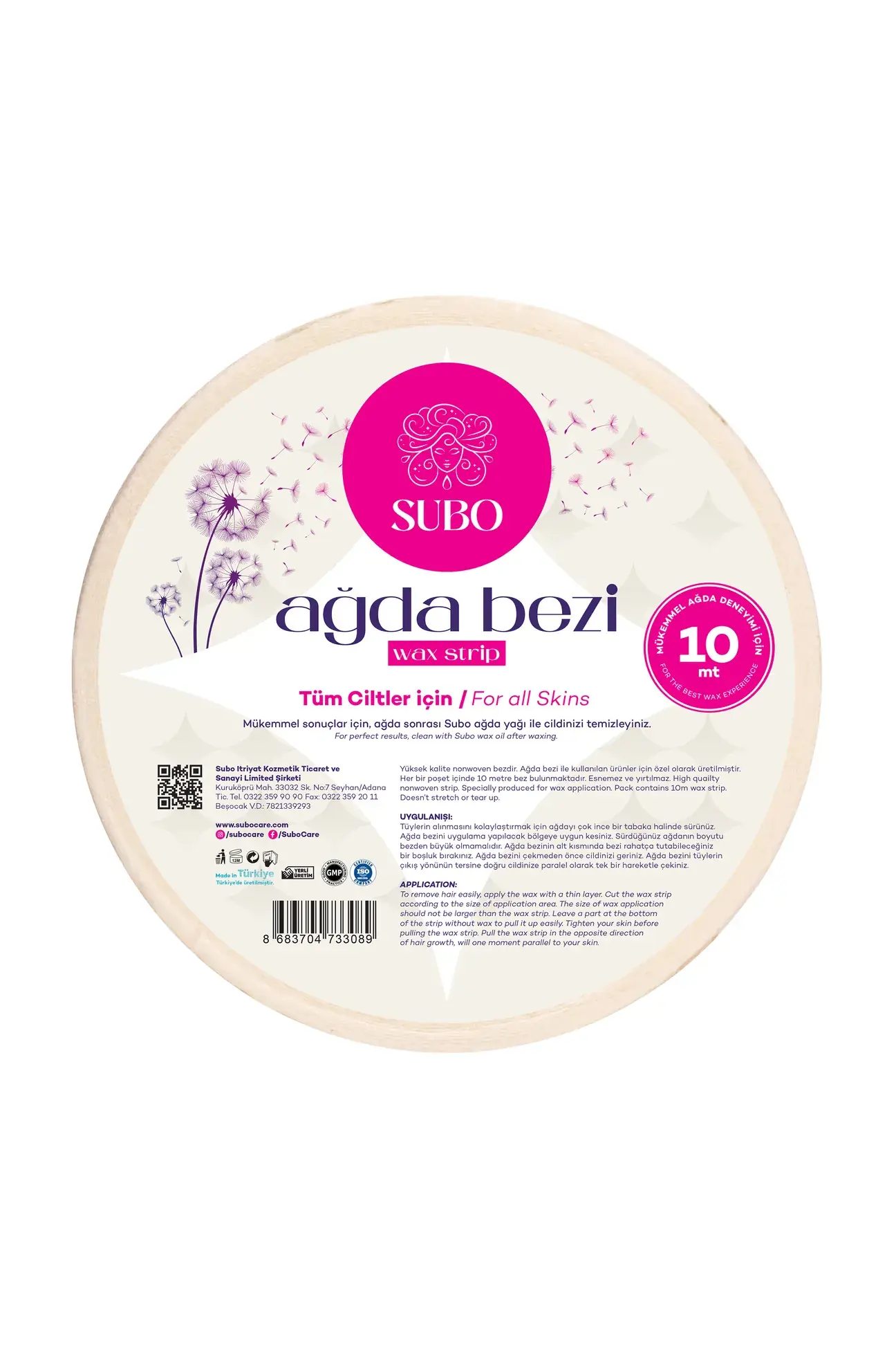 SUBO AĞDA BEZİ RULO 10 mt