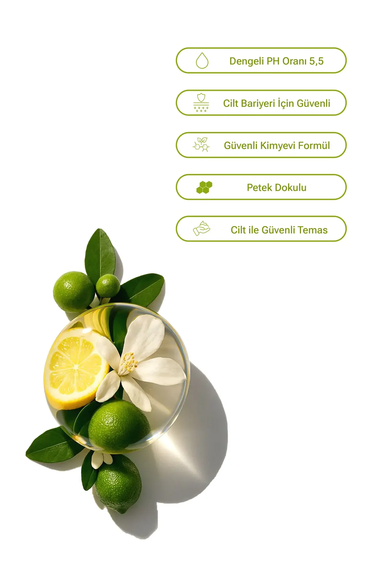 SUBO YÜZEY TEMİZLİK HAVLUSU LİMON FERAHLIĞI 50'li