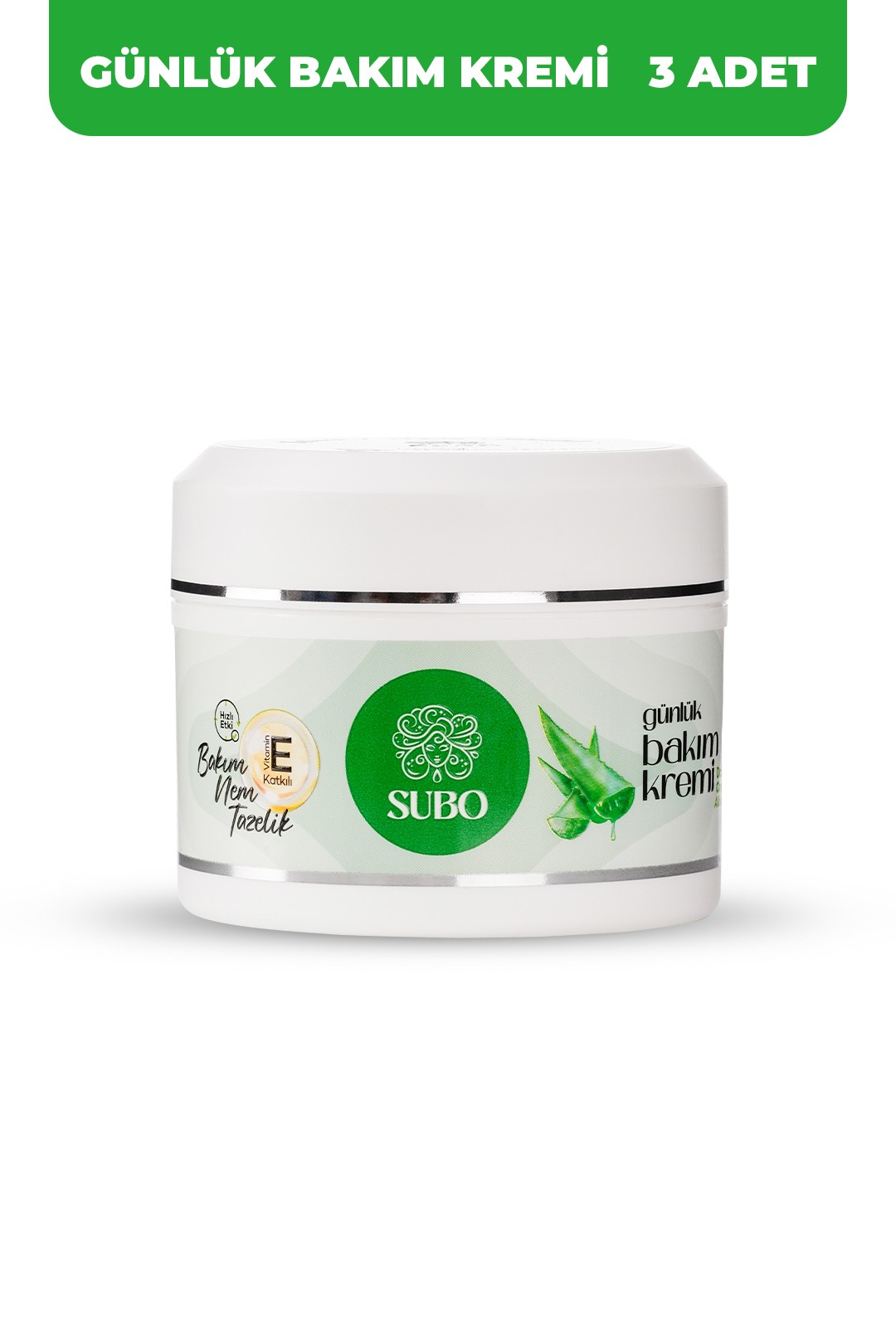SUBO GÜNLÜK BAKIM KREMİ ALOE VERA 3X250 ml