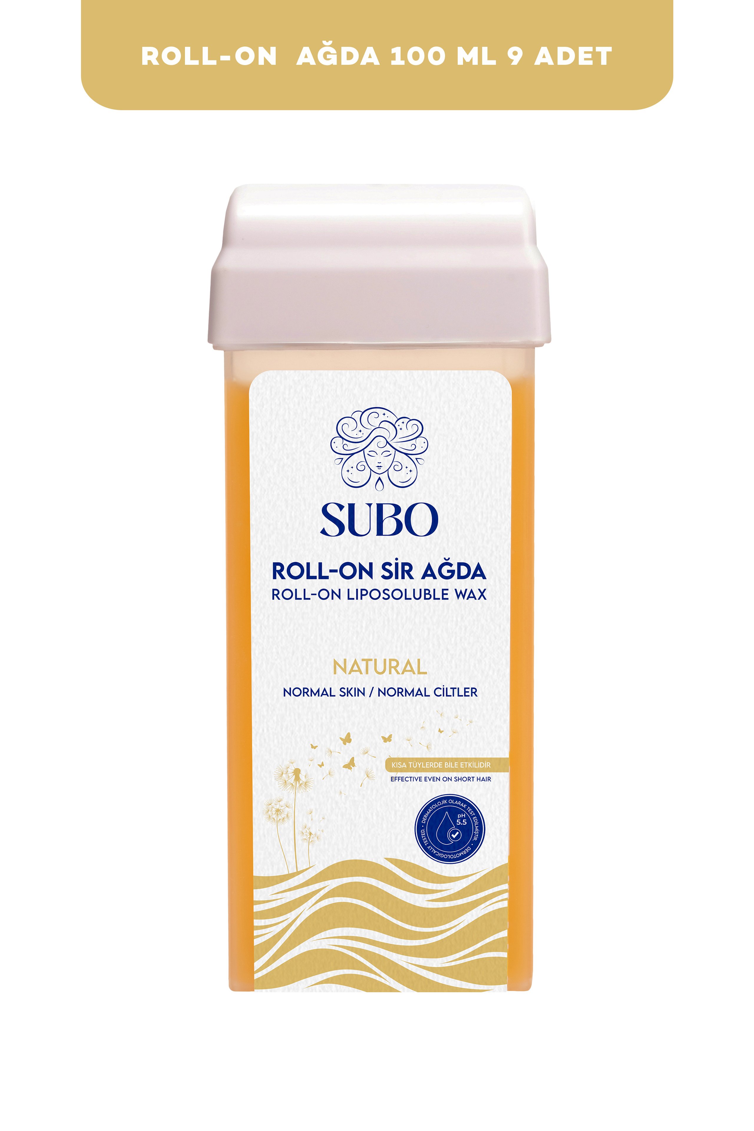 SUBO ROLL-ON SİR AĞDA NATUREL 9X100  ml