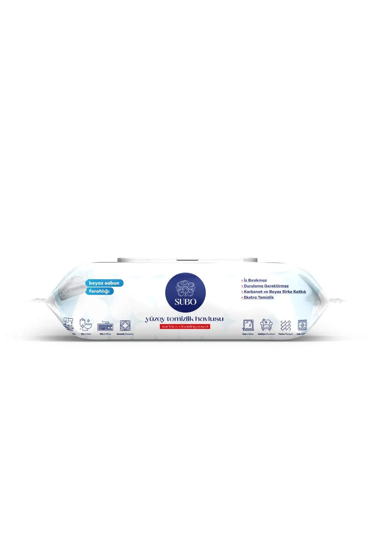 SUBO YÜZEY TEMİZLİK HAVLUSU 100 'LÜ SABUN FERAHLIĞI 6X100