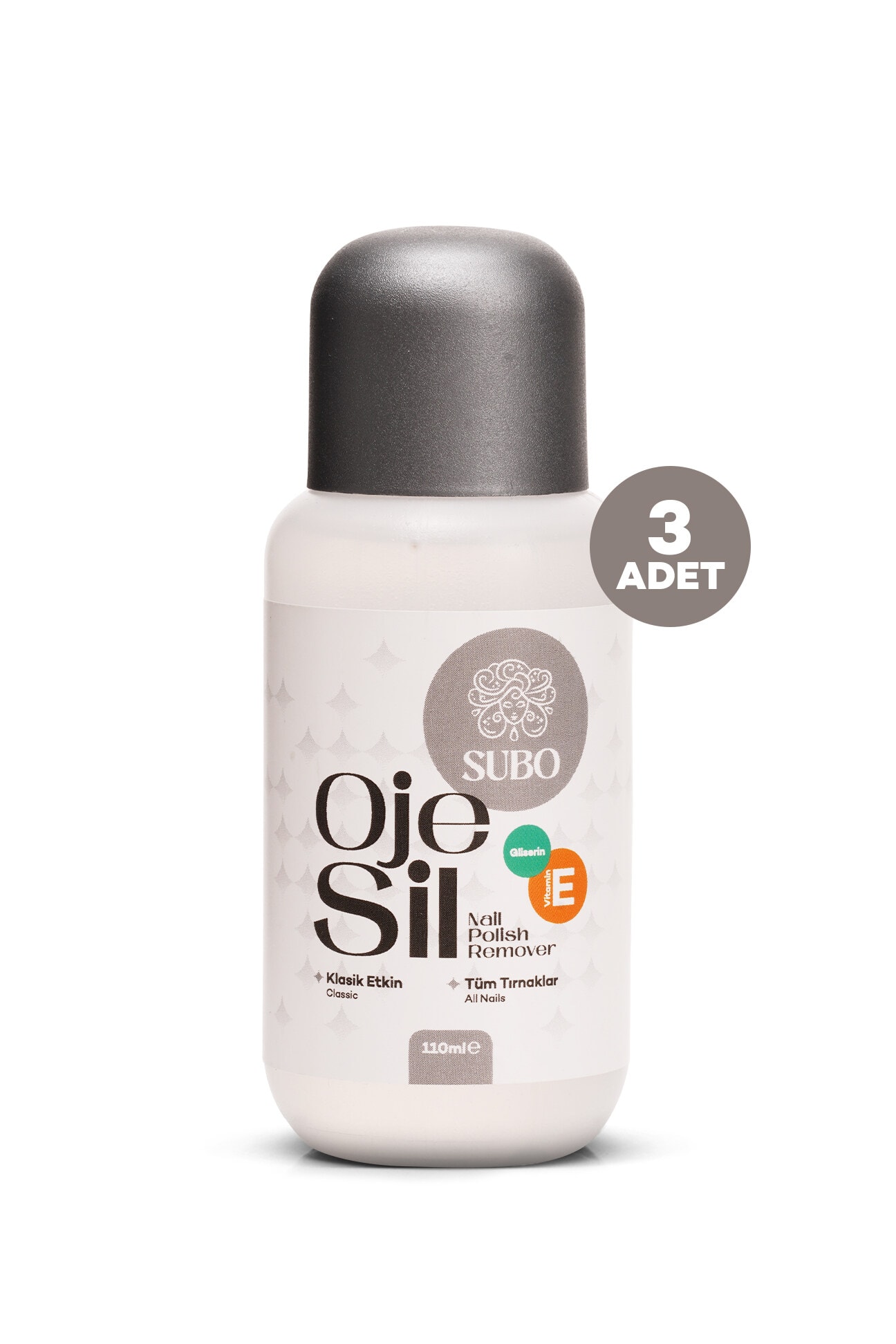 SUBO ASETON KLASİK ETKİN  3 X110  ml
