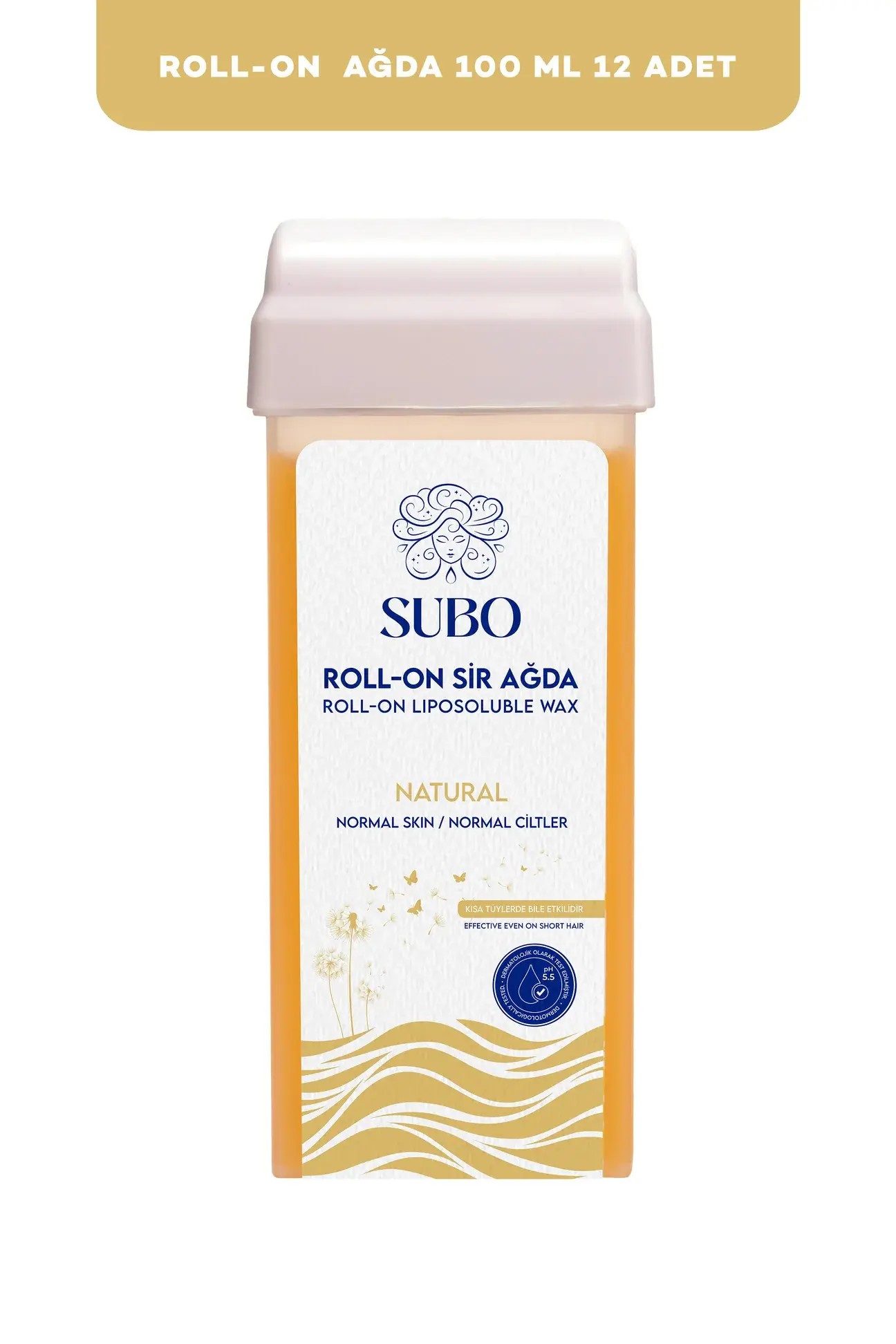 SUBO ROLL-ON SİR AĞDA NATUREL 12X100  ml