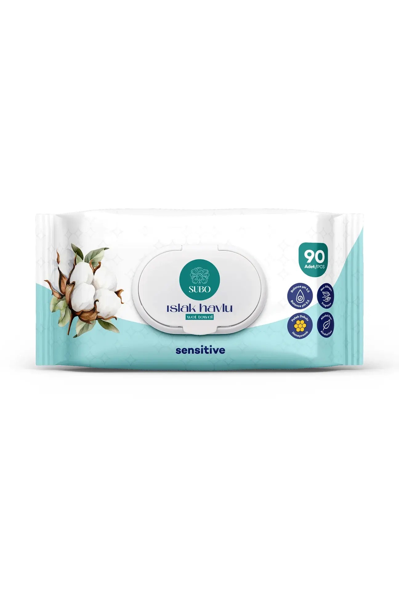 SUBO ISLAK HAVLU SENSİTİVE 90 ADET