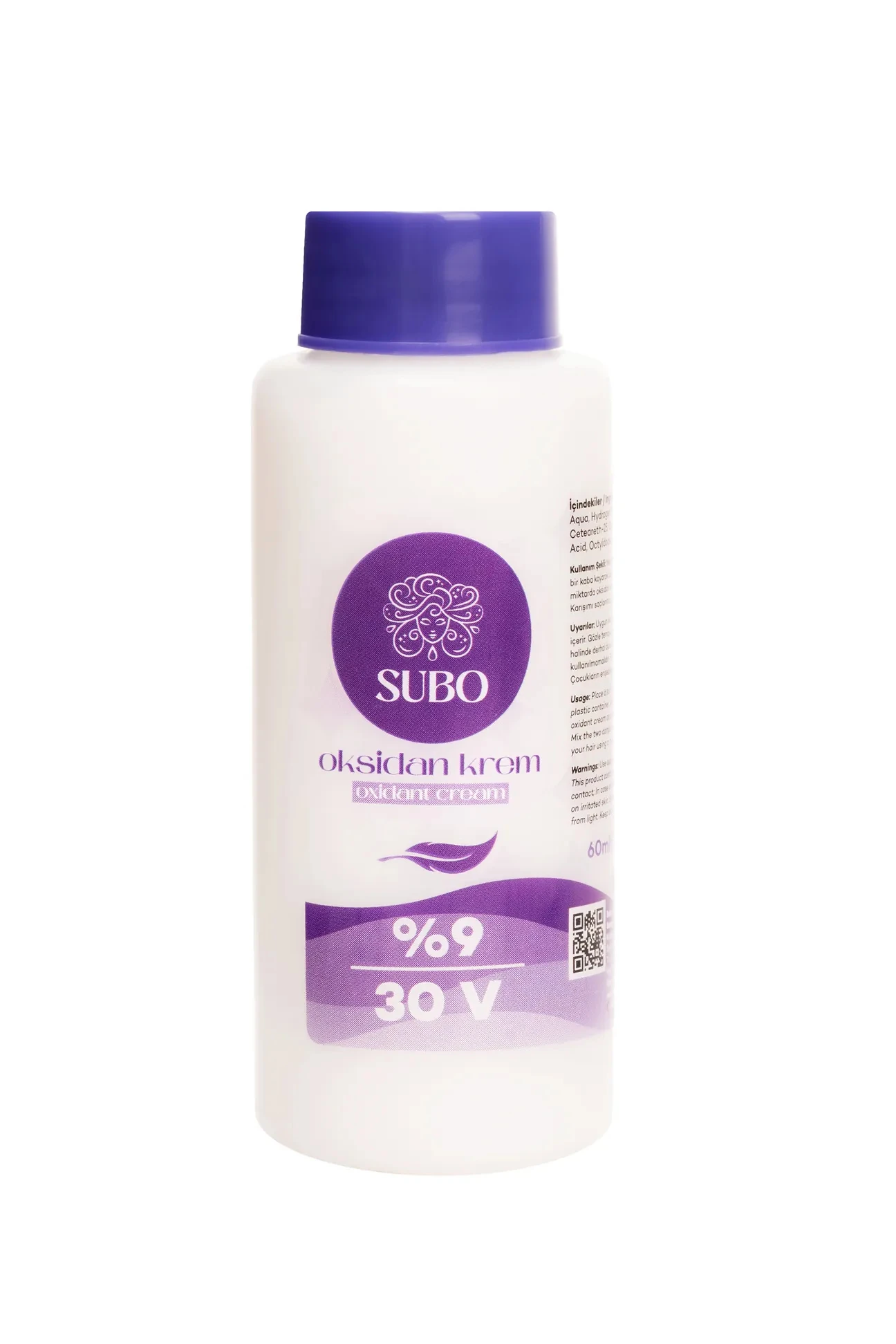 SUBO OKSİDAN KREM %9 30 VOLUME 6X60  ml