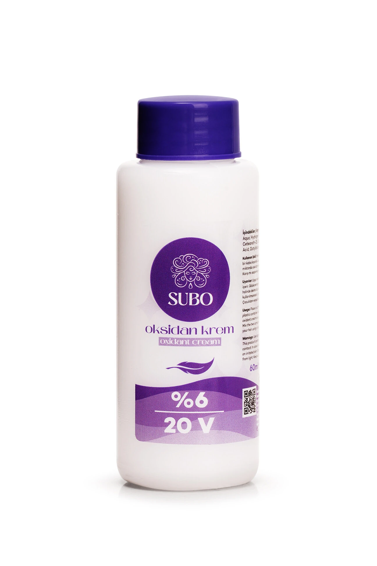 SUBO OKSİDAN KREM MİX (12 %6 20 VOLUME+12 %9 30 VOLUME ) 24X60  ml