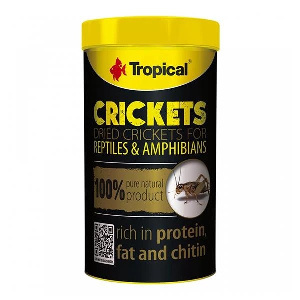 Tropical Dried Crickets 250ml 25gr