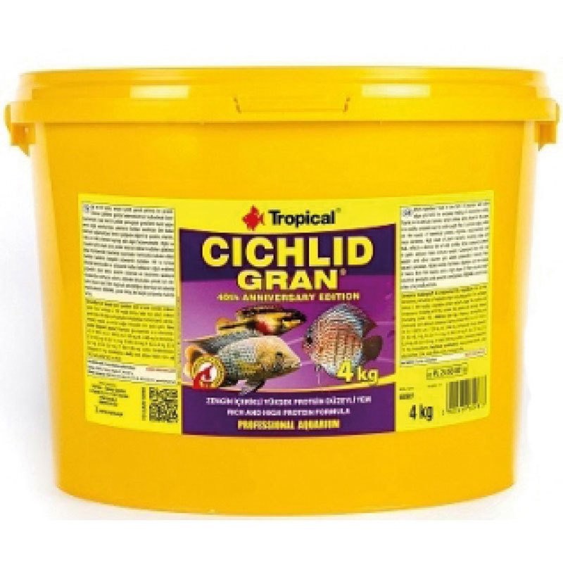 Tropical Cichlid Gran 100gr (açık)