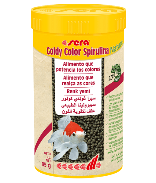 Sera Goldy Color Spirulina Nature – 250 ml