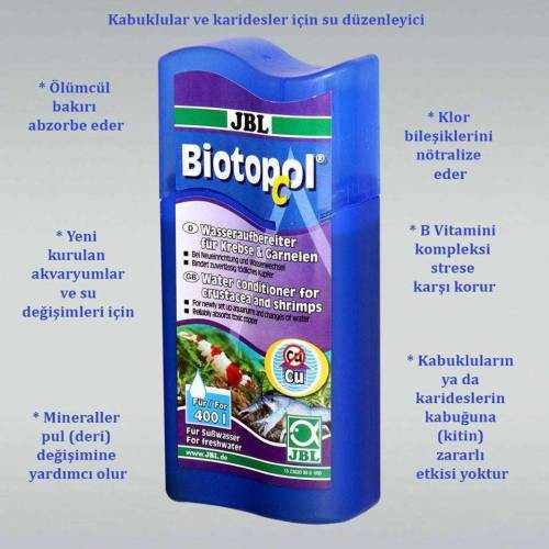 JBL Biotopol C 100 ML Su düzenleyici